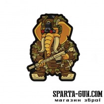 ПВХ Патч (шеврон) "Слон Розвідник"